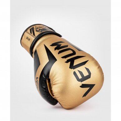 Boxing gloves Venum elite - Gold/Black 7